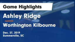 Ashley Ridge  vs Worthington Kilbourne  Game Highlights - Dec. 27, 2019
