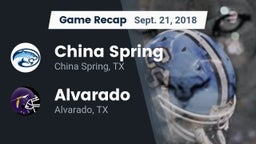 Recap: China Spring  vs. Alvarado  2018