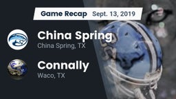 Recap: China Spring  vs. Connally  2019