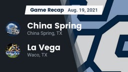 Recap: China Spring  vs. La Vega  2021