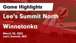 Lee's Summit North  vs Winnetonka  Game Highlights - March 30, 2024