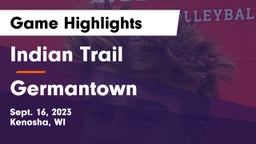 Indian Trail  vs Germantown  Game Highlights - Sept. 16, 2023