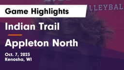 Indian Trail  vs Appleton North  Game Highlights - Oct. 7, 2023