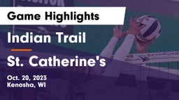 Indian Trail  vs St. Catherine's  Game Highlights - Oct. 20, 2023