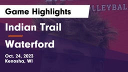 Indian Trail  vs Waterford  Game Highlights - Oct. 24, 2023