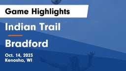 Indian Trail  vs Bradford  Game Highlights - Oct. 14, 2023