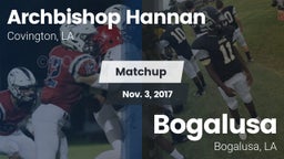 Matchup: Archbishop Hannan vs. Bogalusa  2017