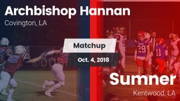 Matchup: Archbishop Hannan vs. Sumner  2018