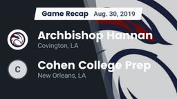 Recap: Archbishop Hannan  vs. Cohen College Prep 2019