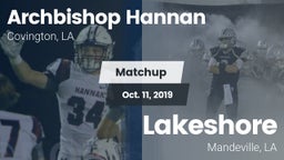Matchup: Archbishop Hannan vs. Lakeshore  2019