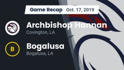 Recap: Archbishop Hannan  vs. Bogalusa  2019