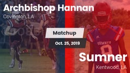 Matchup: Archbishop Hannan vs. Sumner  2019