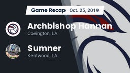 Recap: Archbishop Hannan  vs. Sumner  2019