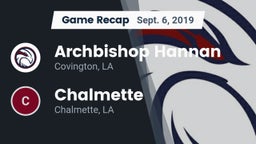 Recap: Archbishop Hannan  vs. Chalmette  2019
