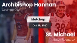Matchup: Archbishop Hannan vs. St. Michael  2020