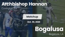 Matchup: Archbishop Hannan vs. Bogalusa  2020