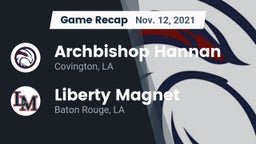 Recap: Archbishop Hannan  vs. Liberty Magnet  2021