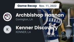 Recap: Archbishop Hannan  vs. Kenner Discovery  2022