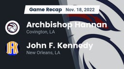 Recap: Archbishop Hannan  vs. John F. Kennedy  2022