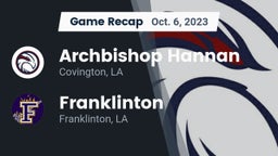 Recap: Archbishop Hannan  vs. Franklinton  2023