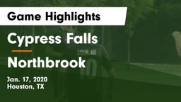Cypress Falls  vs Northbrook  Game Highlights - Jan. 17, 2020