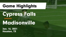 Cypress Falls  vs Madisonville  Game Highlights - Jan. 16, 2021