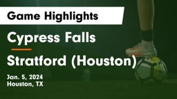 Cypress Falls  vs Stratford  (Houston) Game Highlights - Jan. 5, 2024