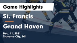 St. Francis  vs Grand Haven  Game Highlights - Dec. 11, 2021
