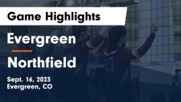 Evergreen  vs Northfield  Game Highlights - Sept. 16, 2023