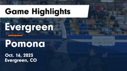 Evergreen  vs Pomona  Game Highlights - Oct. 16, 2023