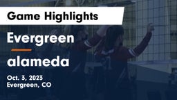 Evergreen  vs alameda Game Highlights - Oct. 3, 2023