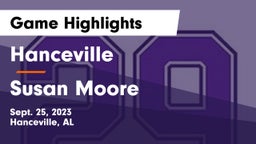 Hanceville  vs Susan Moore  Game Highlights - Sept. 25, 2023