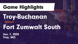 Troy-Buchanan  vs Fort Zumwalt South  Game Highlights - Jan. 7, 2020