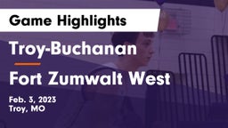 Troy-Buchanan  vs Fort Zumwalt West  Game Highlights - Feb. 3, 2023