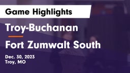 Troy-Buchanan  vs Fort Zumwalt South  Game Highlights - Dec. 30, 2023