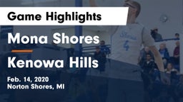 Mona Shores  vs Kenowa Hills  Game Highlights - Feb. 14, 2020