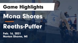 Mona Shores  vs Reeths-Puffer  Game Highlights - Feb. 16, 2021