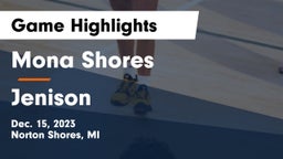 Mona Shores  vs Jenison   Game Highlights - Dec. 15, 2023