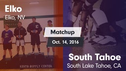 Matchup: Elko  vs. South Tahoe  2016