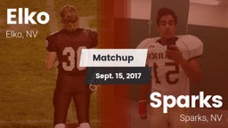 Matchup: Elko  vs. Sparks  2017