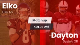 Matchup: Elko  vs. Dayton  2018