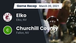 Recap: Elko  vs. Churchill County  2021