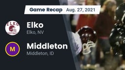 Recap: Elko  vs. Middleton  2021