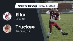 Recap: Elko  vs. Truckee  2022