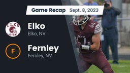 Recap: Elko  vs. Fernley  2023