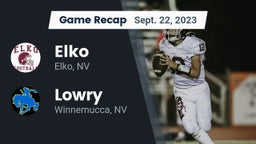 Recap: Elko  vs. Lowry  2023
