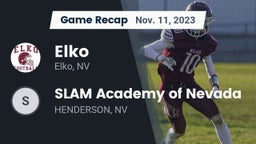 Recap: Elko  vs. SLAM Academy of Nevada  2023