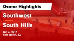 Southwest  vs South Hills  Game Highlights - Jan 6, 2017