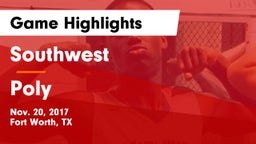 Southwest  vs Poly  Game Highlights - Nov. 20, 2017