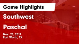 Southwest  vs Paschal  Game Highlights - Nov. 25, 2017